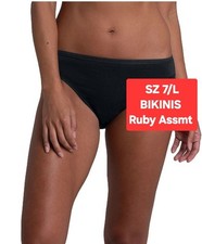 SZ 7 Fruit of the Loom SIGNATURE BIKINIS Ruby Assortment 6PK 100 Cotton Gift