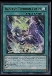 Radiant Typhoon Chant DOOD-EN061 Ultra Rare 1st Edition