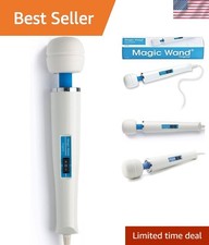 Magic Wand Massager - White and Blue, 14x3x3 Inches