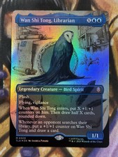 FOIL Wan Shi Tong, Librarian (Borderless) #0320 MTG Avatar Last Airbender - NM/M