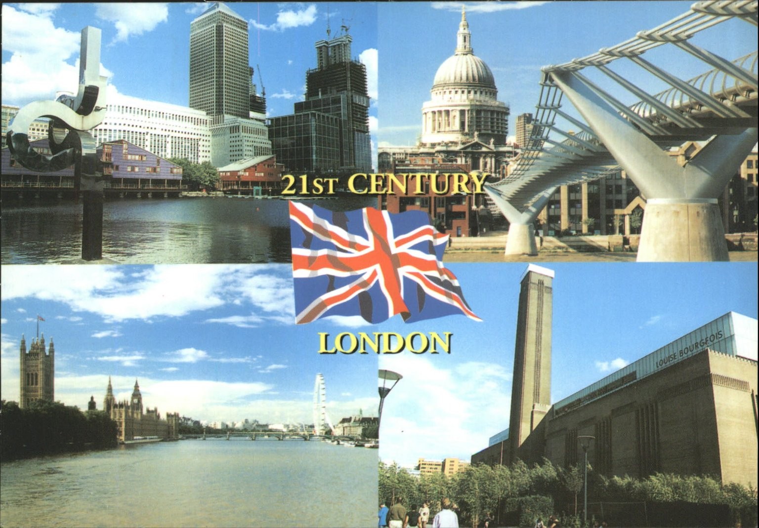 Pageantry Postcards 21st Century London Topographical Landmarks JEF071