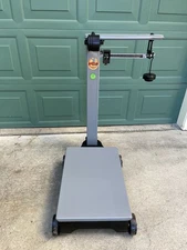 Vintage Fairbanks Morse Portable 1000lb Floor Scale