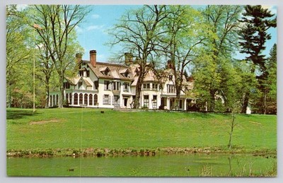 Ringwood Manor House NJ Postcard - Historic Estate & Iron Industry Site 1962