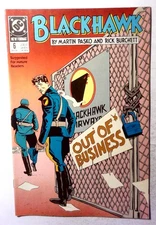 Blackhawk #6 (1989) DC Comics 1st Print Comic Book