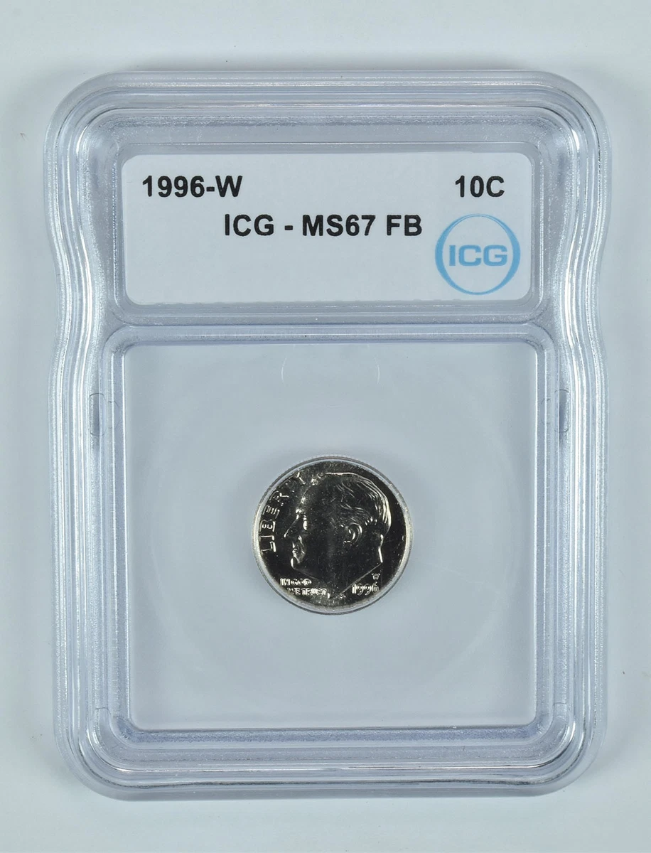 MS 67 Graded 1996 Roosevelt Dimes (1946-Now) for sale | eBay