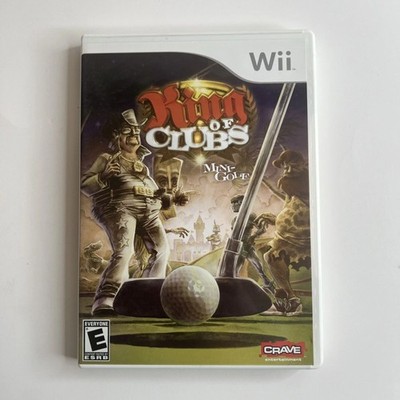King of Clubs (Nintendo Wii, 2008) Complete Video Game With Manual