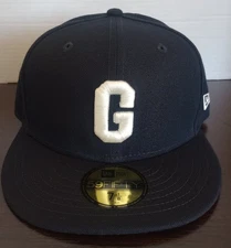 HOMESTEAD GRAYS NEW ERA 59FIFTY NEGRO LEAGUE MUSEUM HAT 7 1/8