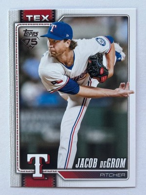 Jacob DeGrom 2026 Topps Baseball Series One  #99