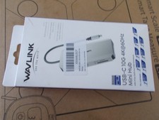WAVLINK USB-C 10g 4k 60hz pcie sata m2 ssd drive enclosure mini hub