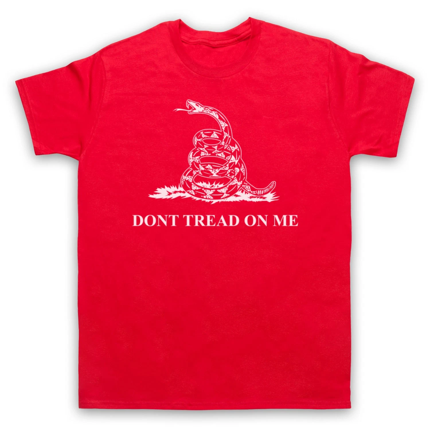 GADSDEN FLAG DON'T TREAD ON ME RATTLESNAKE FLAG AMERICA MENS & WOMENS T-SHIRT