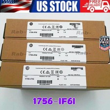 New Factory Allen-Bradley 1756-IF6I Controllogix Analog Isolated Input Module US