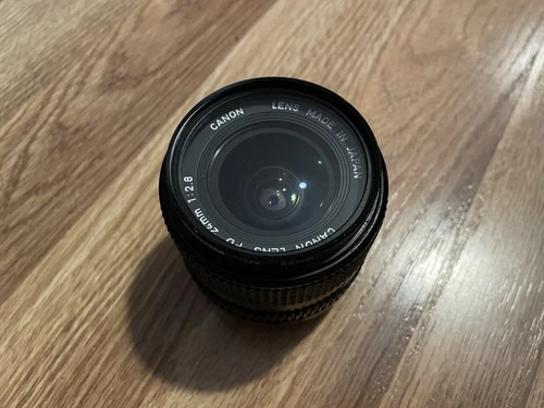 Canon FD 24mm f/2.8 Wide Angle Lens