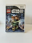 Lego Star Wars III: The Clone Wars (Nintendo Wii, 2011) CIB GAME DOESN'T WORK