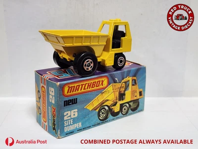 MATCHBOX SUPERFAST 1976-78 MB26 No.26 SITE DUMPER * [L&K] - image 1 of 4