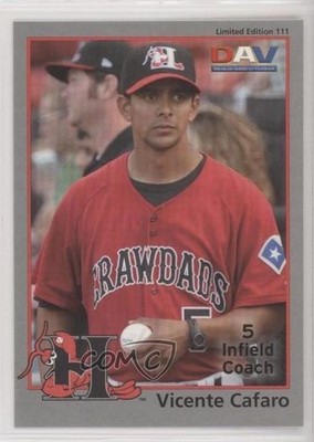 2010 Disabled American Veterans Minor League Vicente Cafaro #111 n1u