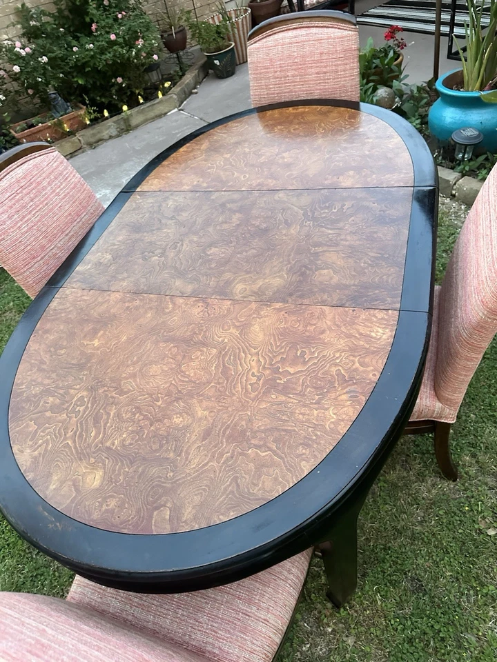 Mesa de comedor ovalada Century Furniture Chin Hua de Raymond Sabota Foto 4 de 4