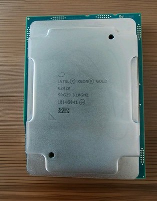 Intel Xeon Gold 6242R 3.10GHz 20 Core CPU   Prozessor SRGZJ   Top Zustand Dell 