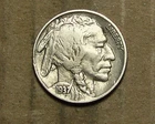 1937   S          Buffalo Head Nickel   ACTUAL  COIN                 90122230-06
