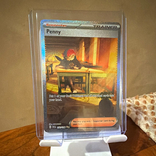 Penny 252/198 SV01 Scarlet & Violet Base Special Illustration Rare Full Art Holo