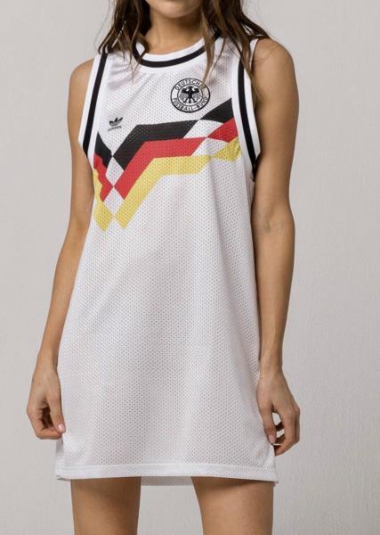 VTG ADIDAS Germany National Soccer Team #10 Tank Jersey Dress Women's XS NWT