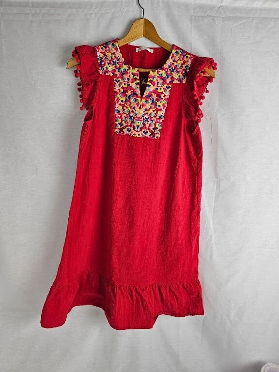 CHANEL Kirundo Donna Rosso Casual Abito PICCOLO Coco Charme Halloween