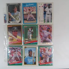MAJOR LEAGUE BASEBALL VARIOUS PLAYERS , TEAMS AND YEARS 17 CARDS TOTAL UNGRADED