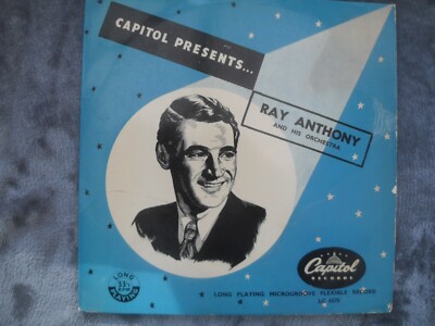 RAY ANTHONY: CAPITOL PRESENTS 1953 (DECCA) CAPITOL 10'' LP EARLY UK PRESS EX RARE