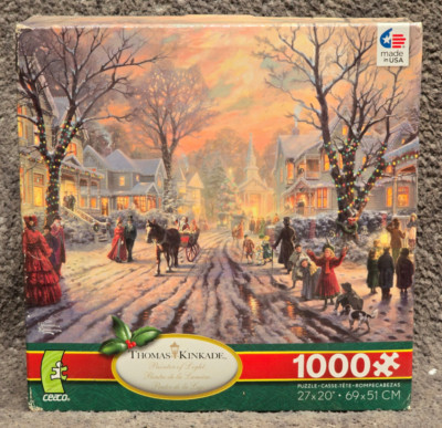 Ceaco 1000 Teile Puzzle A Victorian Christmas Carol von Thomas Kinkade