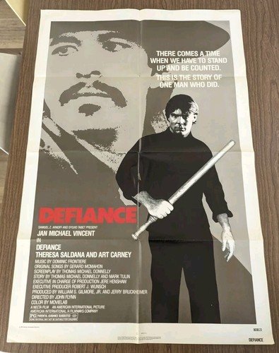 Original 1980 Defiance Movie Theater Poster One Sheet 27x41 - 第 1/6 張圖片