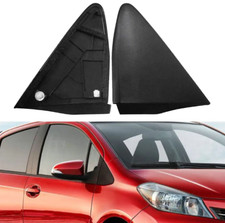 COPPIA MODANATURA MONTANTE ANTERIORE DX E SX PER TOYOTA YARIS 2012 2013 2014