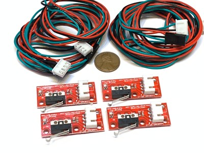 4 Pieces Endstop 3d printer flashforge cnc RAMPS 1.4 Micro Limit Switch Lever