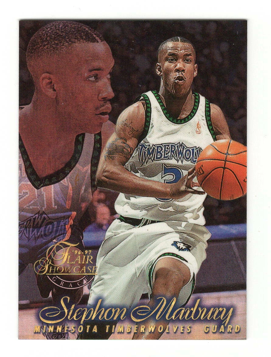 1996-97 Flair Showcase - Stephon Marbury #11 for sale | eBay