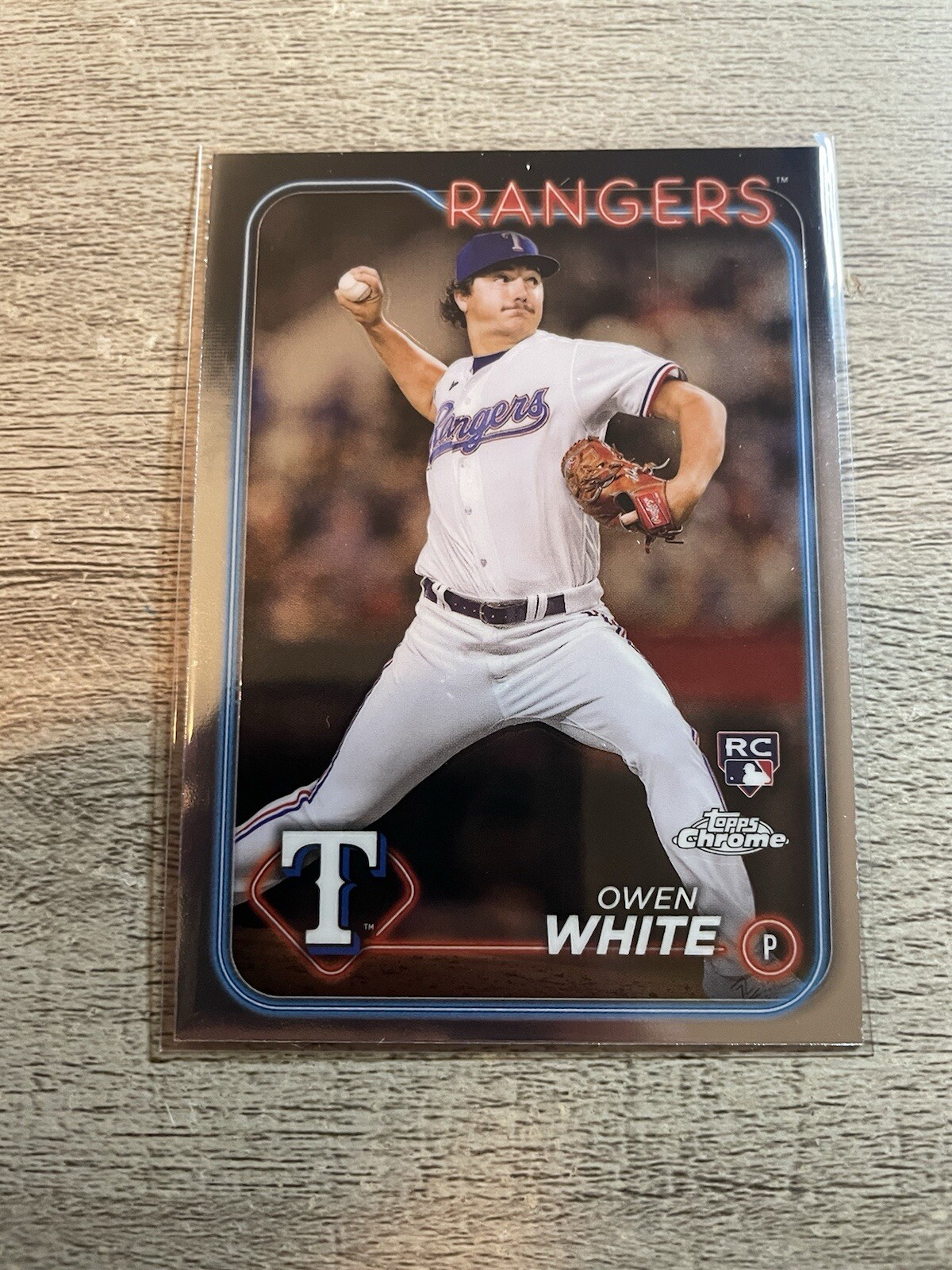 2024 Topps Chrome #211 Owen White (RC) Rookie