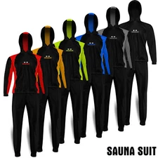 Gym Fitness Heavy Duty Sweat Suit Sauna Exercise Weight Loss Suit with Hooded