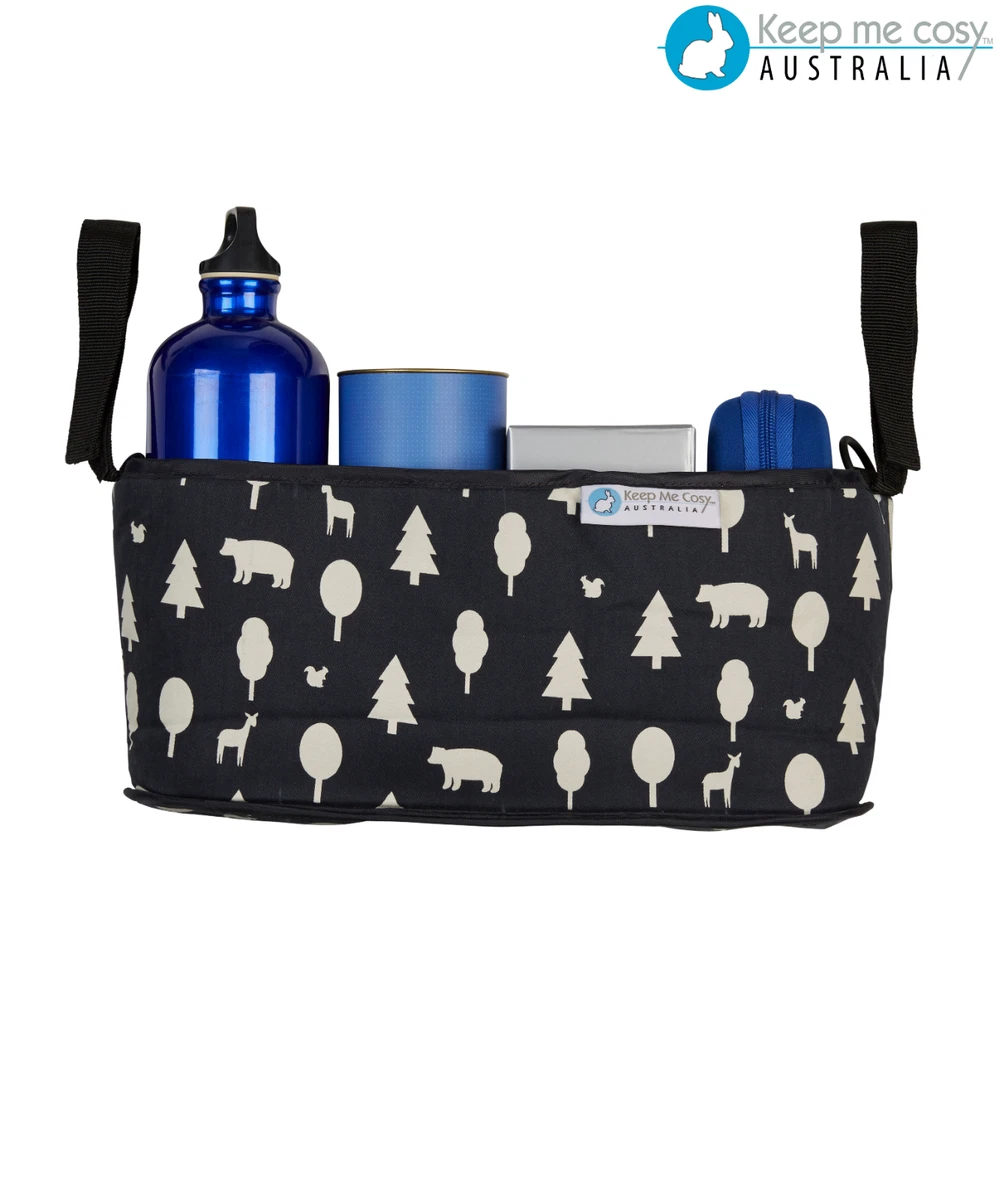 Keep Me Cosy Pram Organiser Stroller Caddy Bag Woodland
