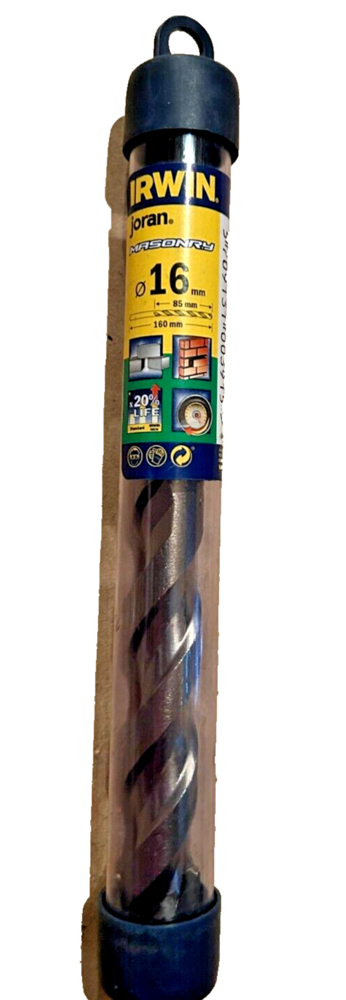 3035 Irwin IRW10501867 Masonry Drill Bit 16mm x 85/160mm