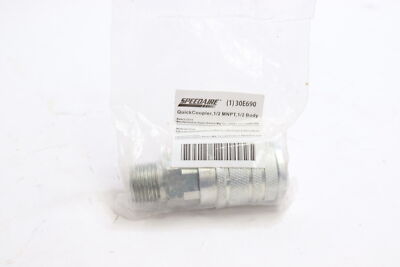Speedaire Quick Connect Hose Coupling Socket Steel 1/2'' 30E690
