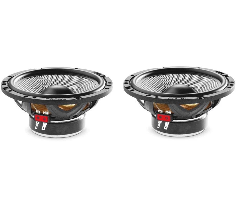 Focal Set 3 Voies Milieu de Gamme Woofer Haut-Parleur + Multisegment & Grilles - Photo 3/4