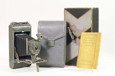 F97661  GRAY  No. 1 Pocket Kodak Camera  Case, Book, Box