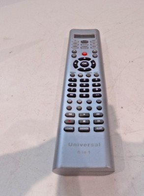 Lidl Universal 8 in 1 Fernbedienung silber original getestet funktioniert