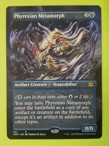 Phyrexian Metamorph (Borderless) #341 Double Masters NM MTG