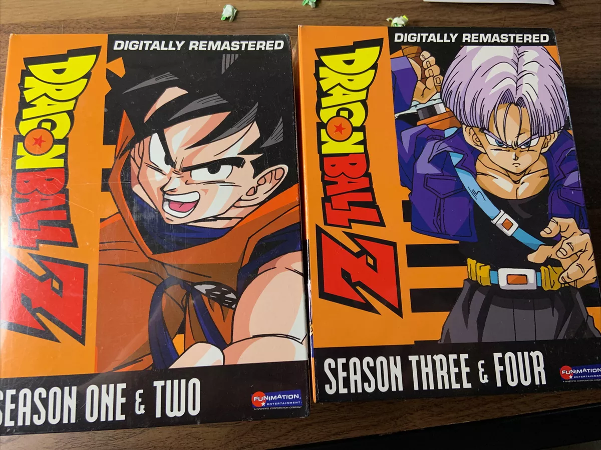 Anime Dragon Ball Z Season 1-4DVD Lot Digitally Remastered Funimation 24 DVD  Set