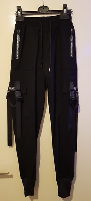 Techwear Joggers Herren Hose schwarz Gr.M