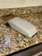 2010-2014 Subaru Outback Legacy Armrest Console Lid Arm Rest Ivory Beige Tan Oem