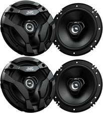 4 JVC CS-DF620 6.5" 2-Way Coaxial Car Audio Speakers