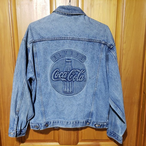 Coca Cola Jean Denim Jacket Mens 