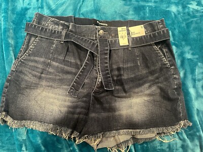 Express Shortie Extreme High Rise Shorts