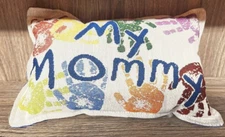 My Mom Friendship Small Throw Pillow, 7 1/4 x 12 inches