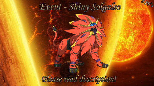 Ultra Shiny 6IV SOLGALEO Event / Pokemon Sword and Shield / -  Norway