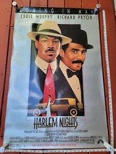 Vintage 1989 Harlem Nights Original Movie Poster Eddie Murphy Richard Pryor Crim